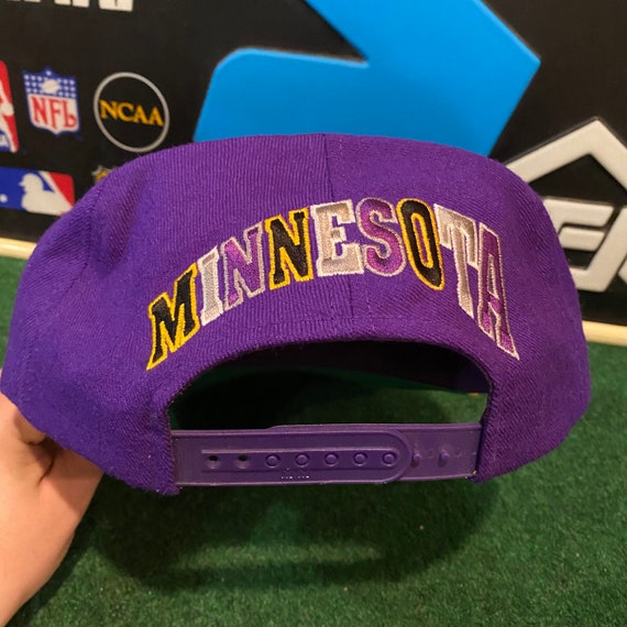 Vintage Minnesota Vikings Snapback Hat 