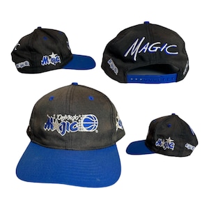 Vintage Orlando Magic Snapback Hat Adjustable Blockhead NBA Basketball By Twins Enterprises