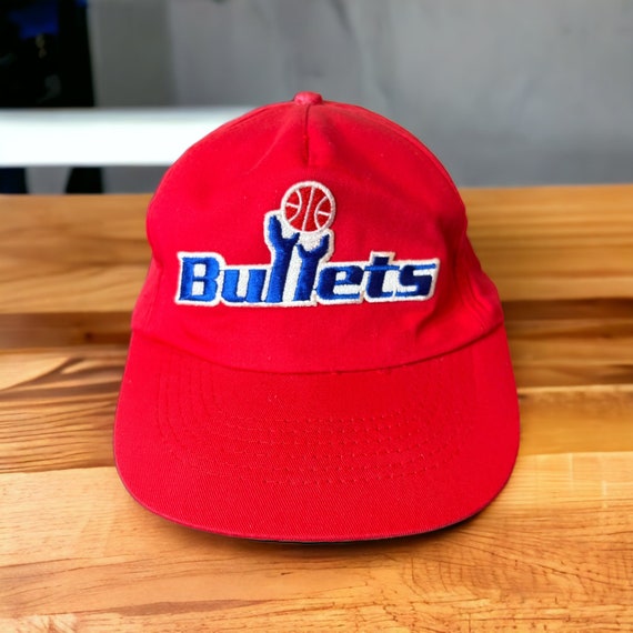 Vintage Washington Bullets Snapback Hat Adjustabl… - image 1