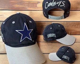 Vintage Dallas Cowboys SnapBack Hat Adjustable 90s NFL Football by Eastport