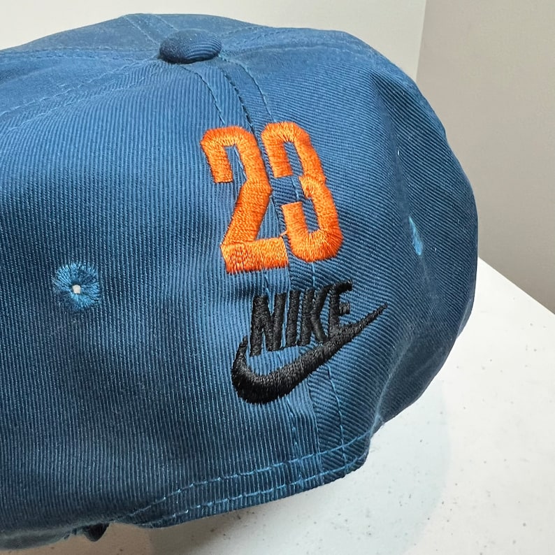 Vintage Air Jordan 23 Snapback Hat Adjustable 90s Rare Jumpman By Nike image 4