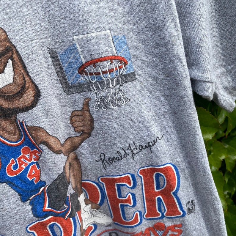 Vintage Ron Harper Cleveland Cavaliers Caricature Tee Shirt - Etsy