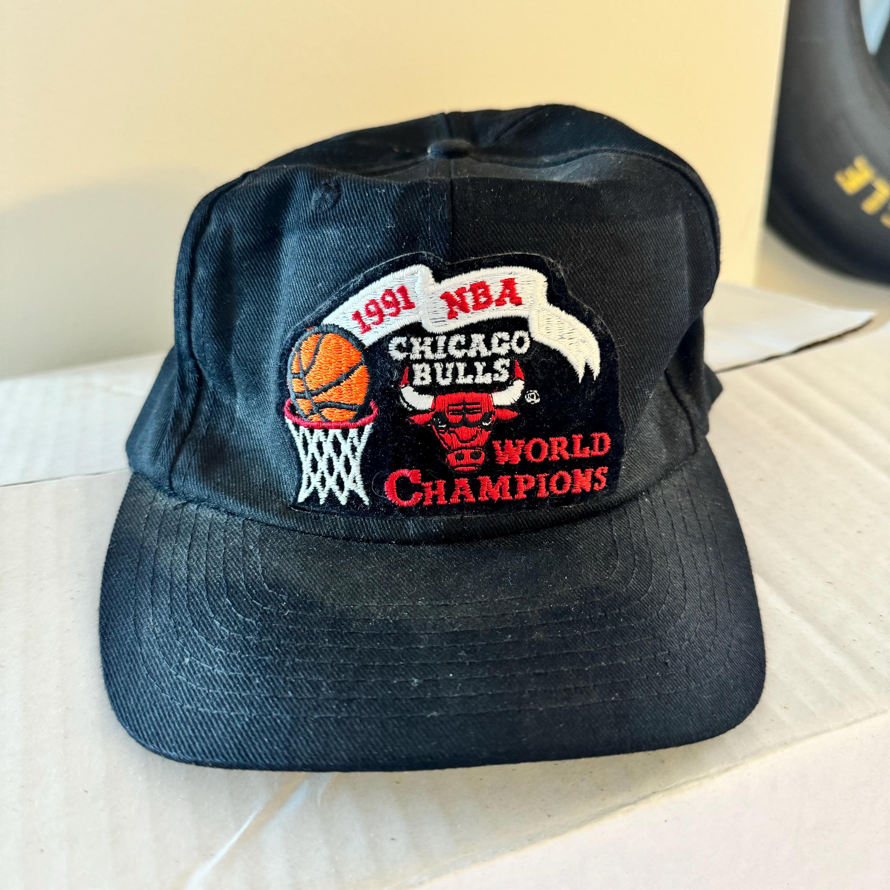 Vintage Chicago Bulls Starter Shockwave Hat Rare 90s | eBay