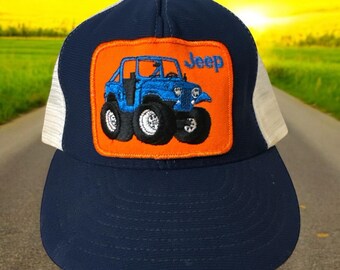 JEEP American Legend Retro Vintage Style Patch Trucker Hat Richardson 112 USA Richardson | Accessories | Richardson 12 Trucker Cap Hat  main image 4