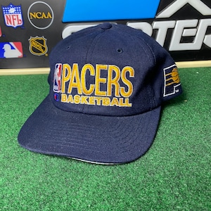 Vintage Indiana Pacers Basketball Snapback Hat Adjustable NBA By Champion