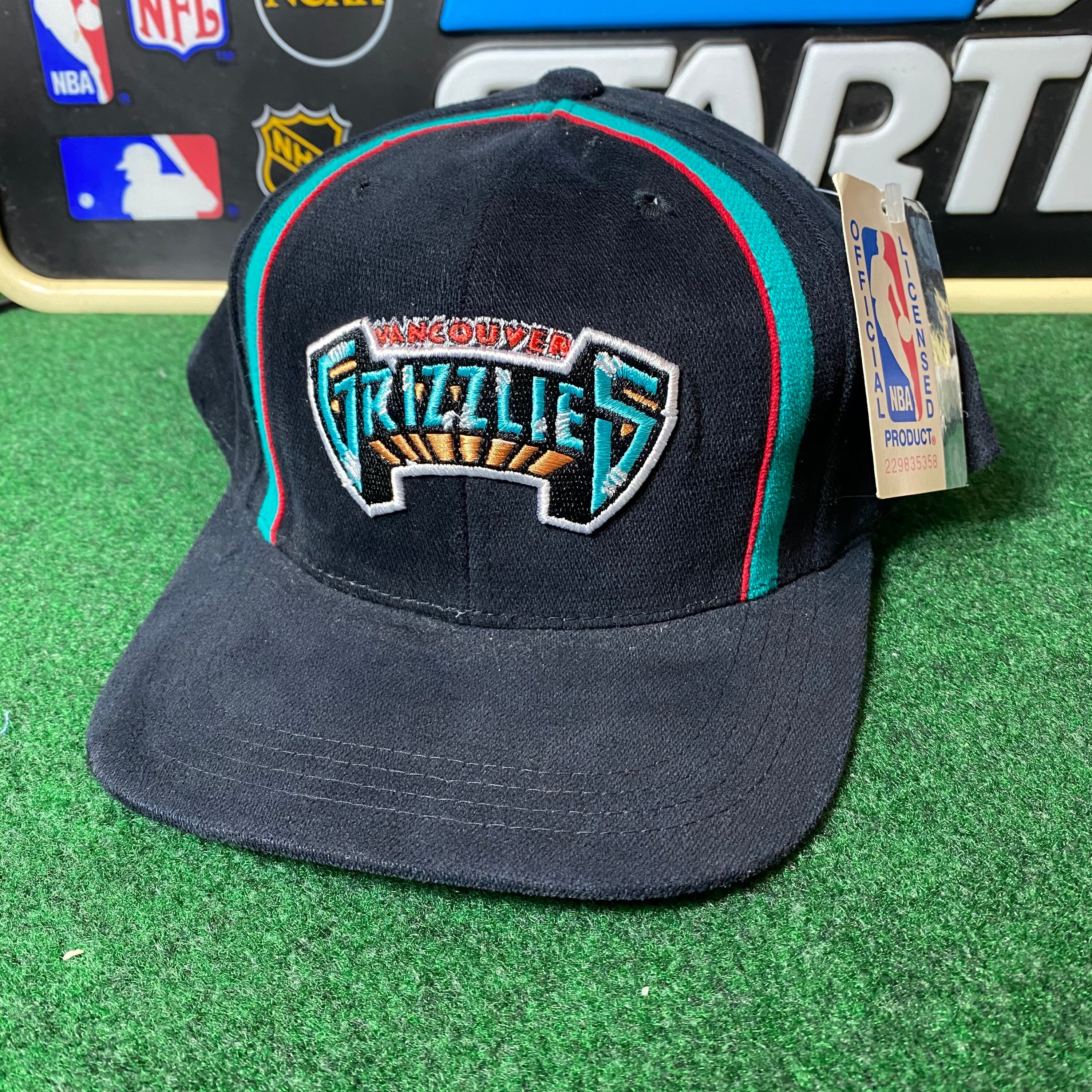Adidas Memphis Grizzlies Hat Cap Youth Strapback Basketball Blue
