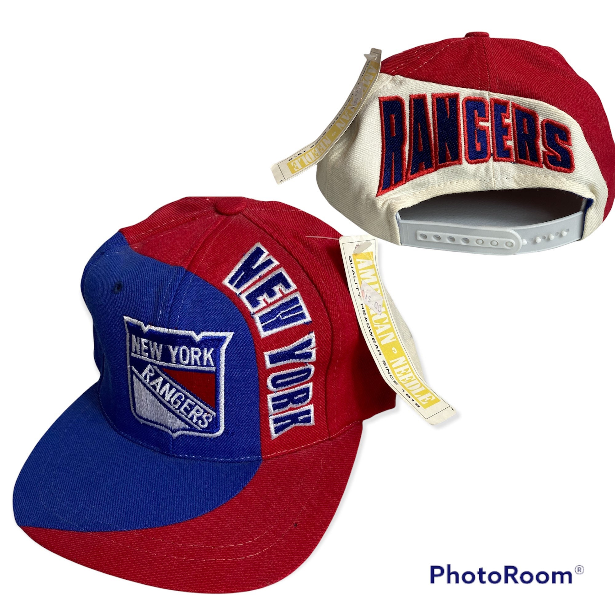 Vintage New York Rangers Snapback Hat 
