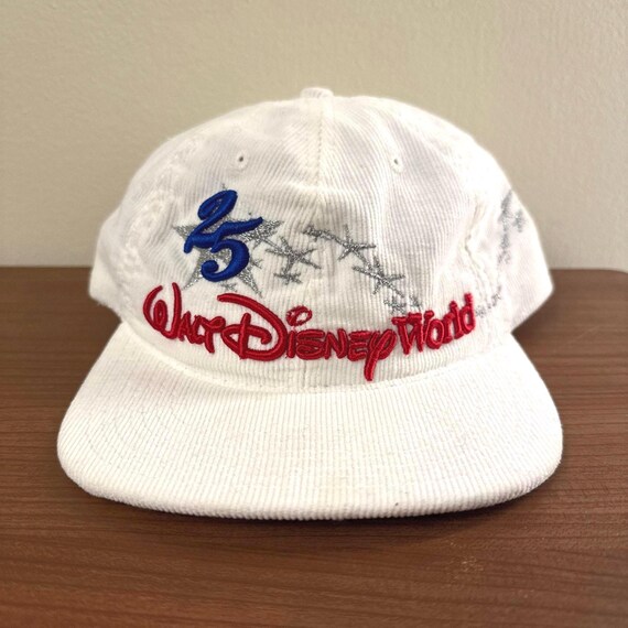 Vintage Corduroy Walt Disney World 25th Anniversary Hat Cap  display picture 1