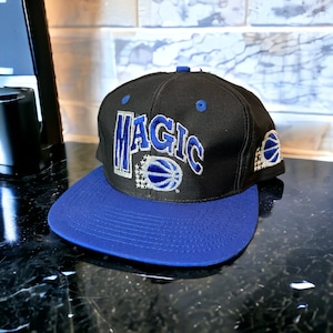 Vintage Orlando Magic Snapback Hat Adjustable 90s Basketball By Front Row