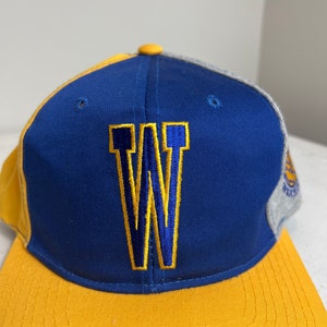 Vintage Golden State Warriors Letterman Snapback Hat Adjustable NBA Basketball by Starter image 5