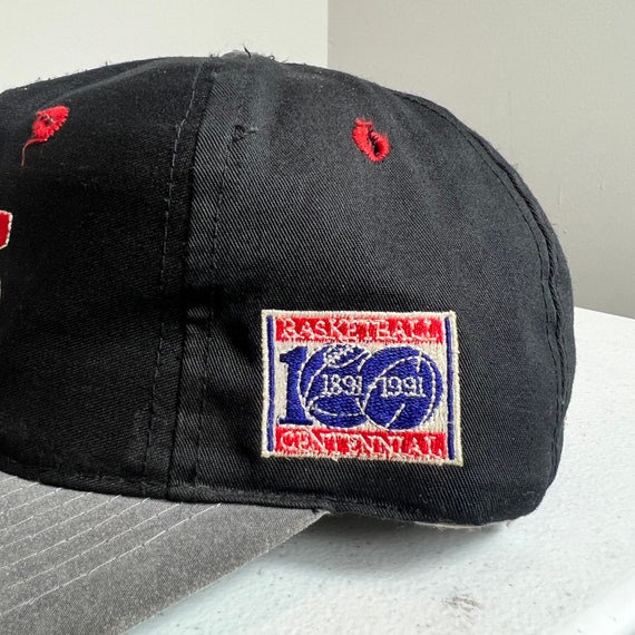 Vintage Chicago Bulls Snapback Hat Adjustable 90s… - image 3
