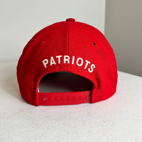 Vintage New England Patriots Snapback Hat Adjusta… - image 3