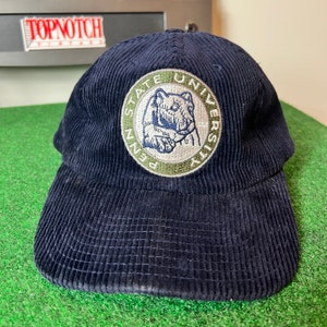 Vintage Penn State University Nittany Lions Corduroy Strapback Hat Adjustable 90s by American Needle image 2
