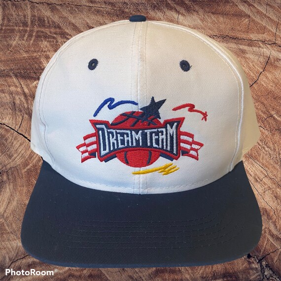 Vintage Usa Basketball Dream Team Snapback Hat Adjust Gem Vintage Usa Basketball Dream Team Snapback Hat Adjust Gem