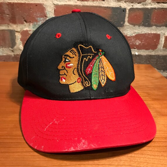 Vintage Chicago Blackhawks Snapback Hat 