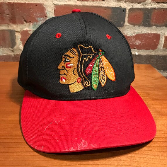 blackhawks hockey hat