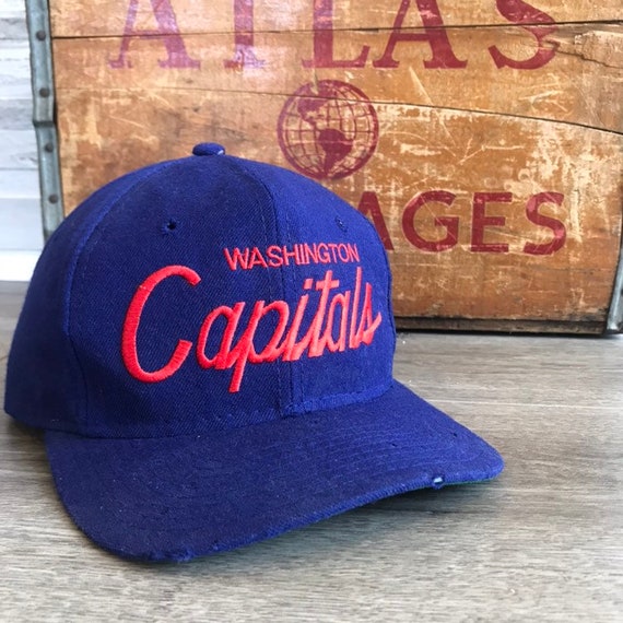 vintage washington capitals hat