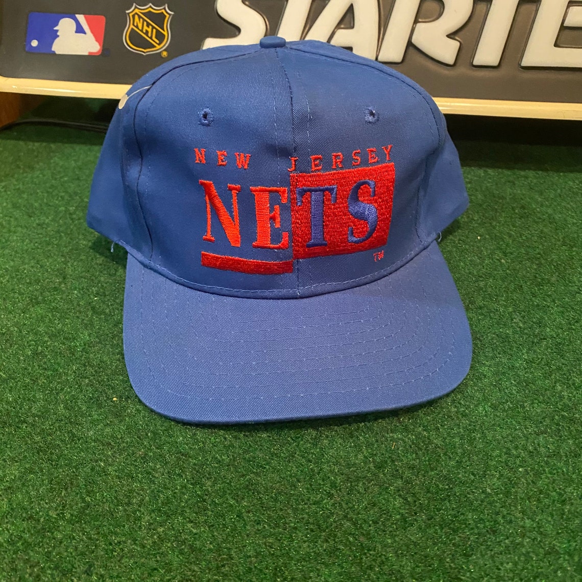 Vintage New Jersey Nets Snapback Hat Adjustable NBA Basketball | Etsy