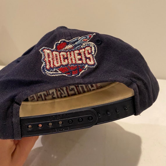 Vintage Box Seat Houston Rockets Snapback Hat NBA