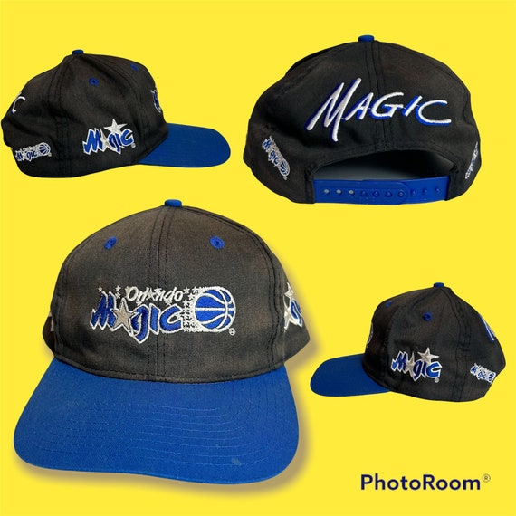 Vintage Orlando Magic Snapback Hat Adjustable Blo… - image 1