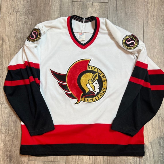 Vintage 1990s Ottawa Senators NHL Hockey Jersey / Sportswear / 