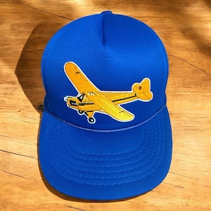 Vintage Piper J-3 Cub Airplane Snapback-keps Trucker Mesh Patch Flygplan
