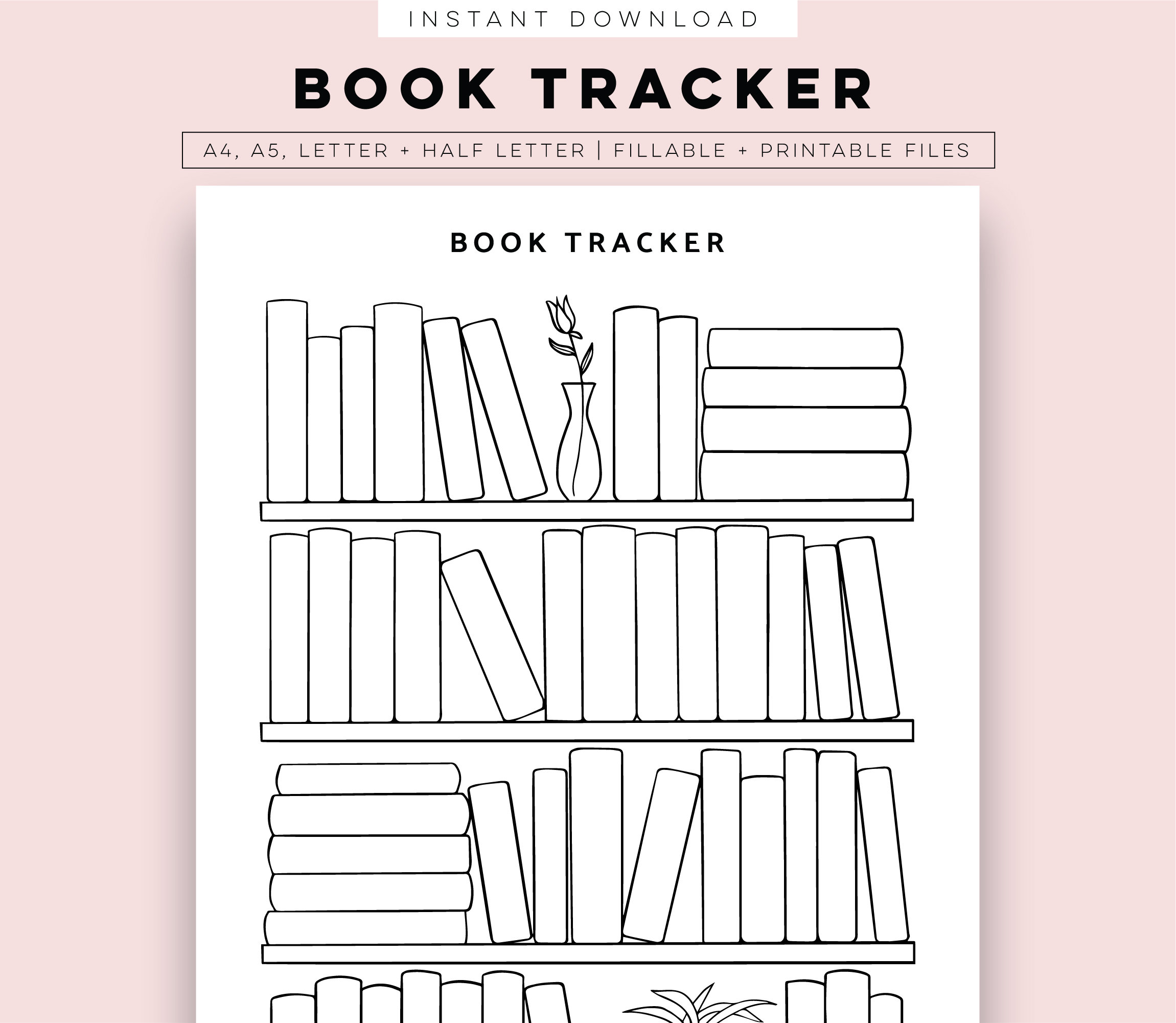 book-shelf-printable-books-to-read-book-tracker-planner-inserts-a5
