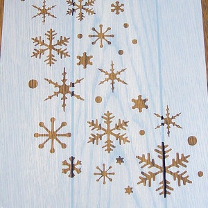 Christmas clip art: SNOW FLAKES hand painted snow flakes, 35 clip art 300  dpi PNG files (5183)