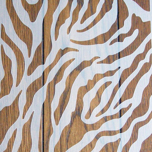 Tiger Pattern Stencil Reusable PP Sheet for Arts & Crafts, DIY