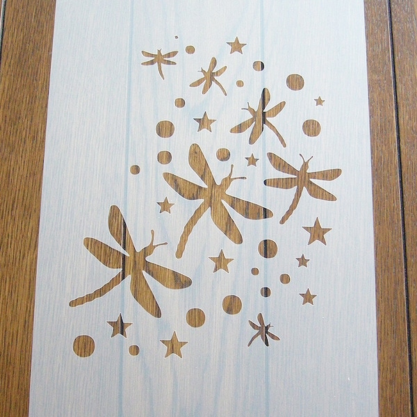 Dragonfly Stencil - Etsy
