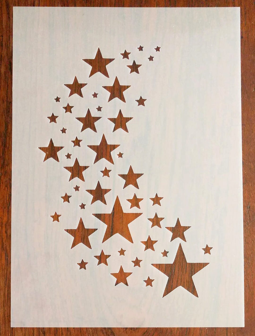 Stars Stencil Reusable PP Sheet for Arts & Crafts - Etsy