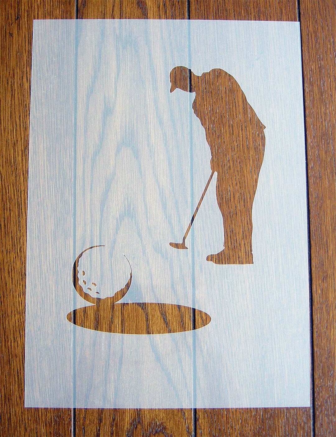 Golfer Stencil Reusable PP Sheet for Arts & Crafts, DIY - Etsy