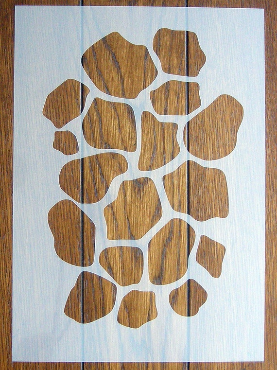 Giraffe Pattern Stencil Reusable PP Sheet for Arts /& Crafts DIY