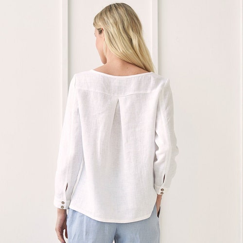 for cynthia linen shirt