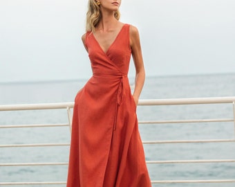 ロンハーマン　リネンワンピース　Flare Linen Dress il_340x270.6168592797_jepu.jpg