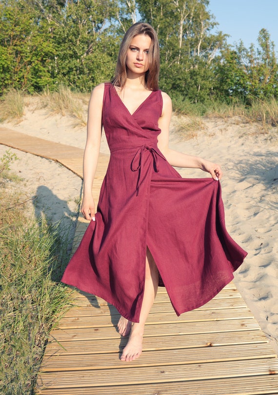V-Neck Wrap Dress V-Neck Wrap Dress