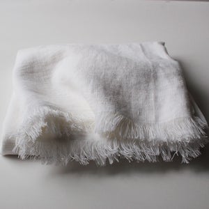 Linen throw blanket, Blankets and throws, Throw blanket, White blanket, White linen throw, Throw blanket boho, White throw blanket