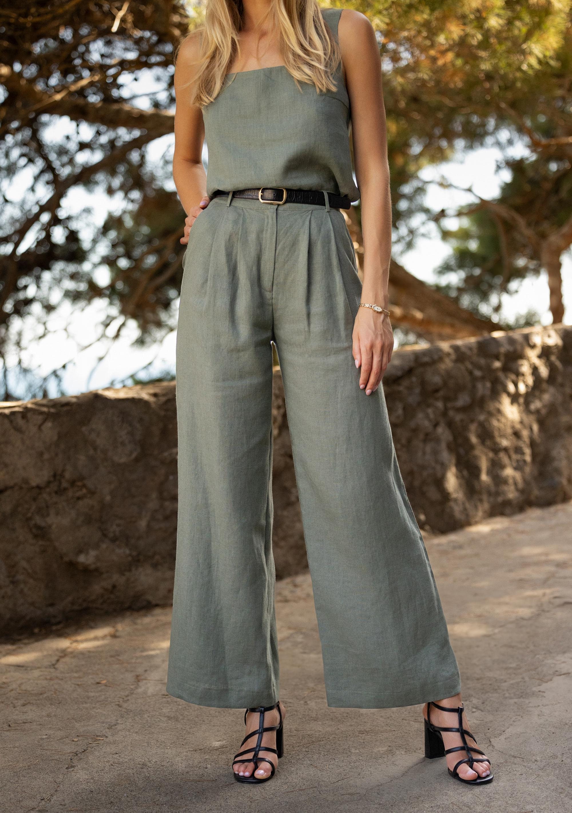 Wide-leg Pants OAKLAND, 28, 30, 32, 34 Inches Inseam Options