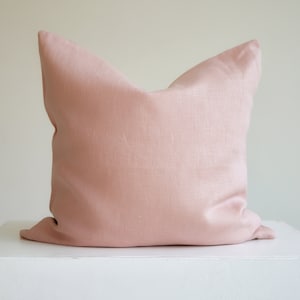 Softened linen pillow,  Handmade pillow case, Pillow covers, Linen throw pillow, Natural pillow case, Natural home decor