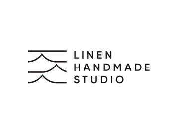 Softened linen fabric swatch