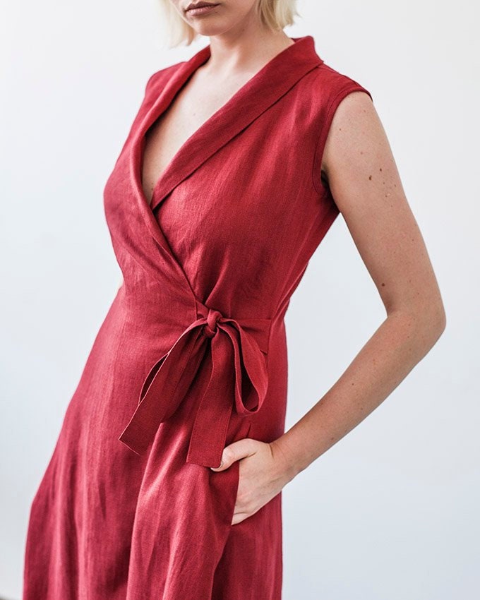 Serena wrap dress sale