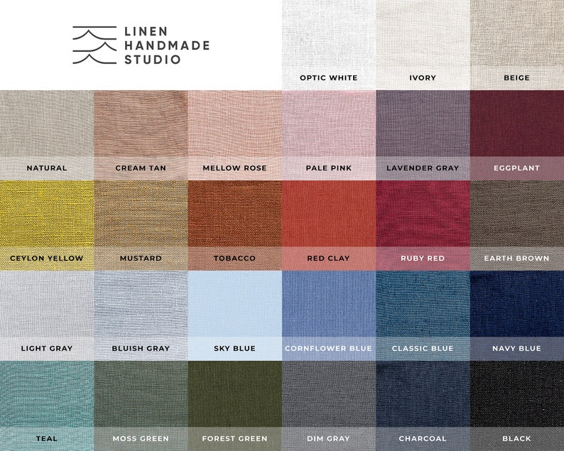 Linen Shirt YUNA 27 Colors Linen Shirt Short Sleeves Casual Etsy