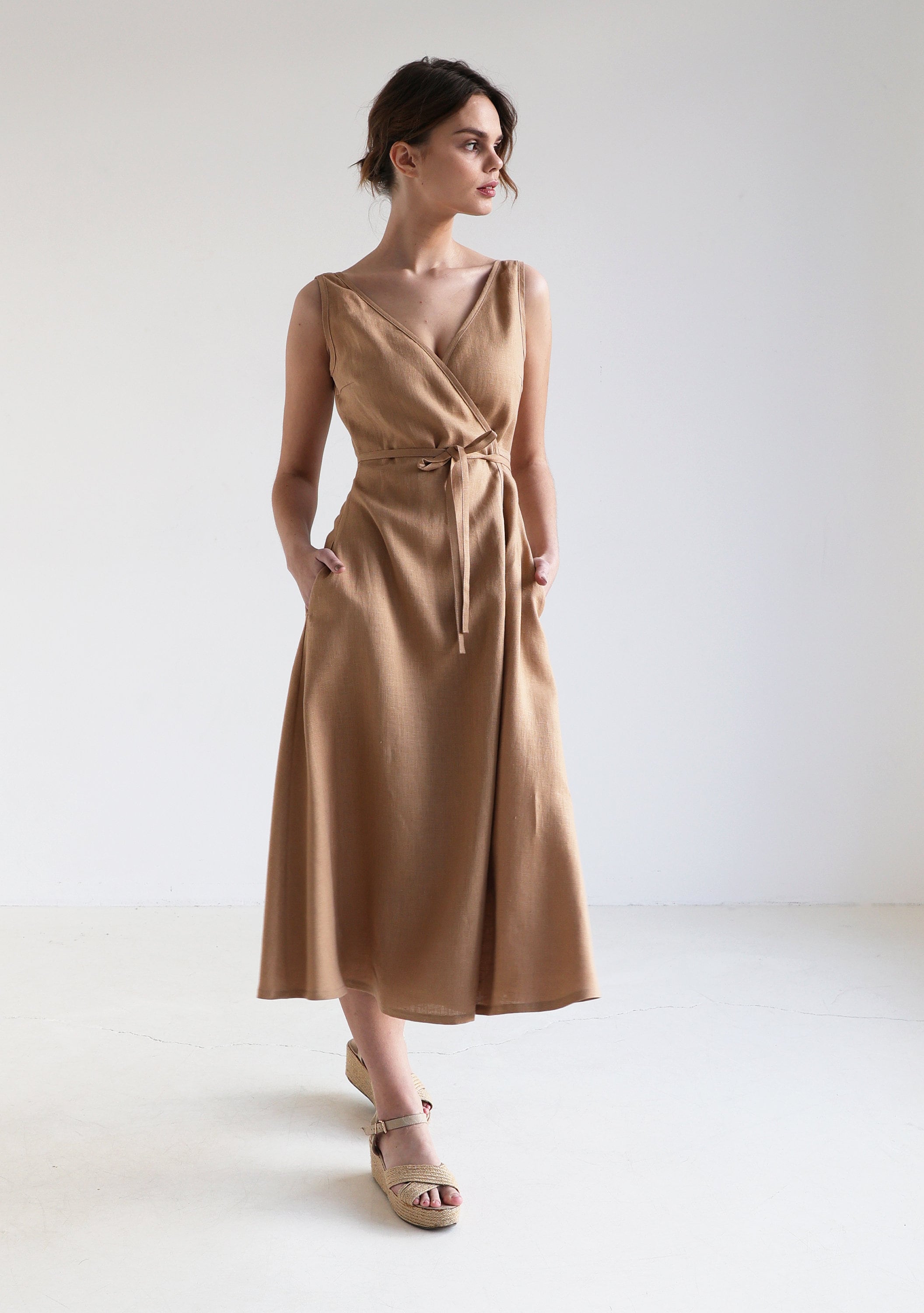 ロンハーマン　リネンワンピース　Flare Linen Dress il_340x270.6168592797_jepu.jpg