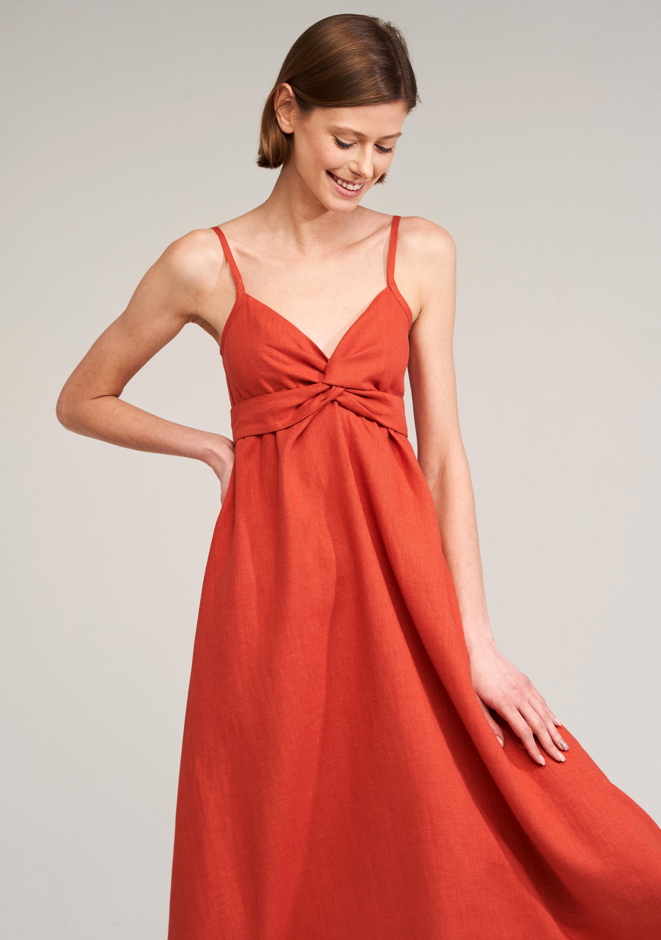Linen Fit & Flare Dress: Adjustable Strap Ankle Length Summer Dress ARIELLE - Etsy Norway Linen Fit & Flare Dress: Adjustable Strap Ankle Length Summer Dress ARIELLE - Etsy Norway