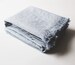 Bluish grey softened linen throw, Linen throw blanket, Light grey throw, Fringed throw blanket, Soft linen throws and blankets 
