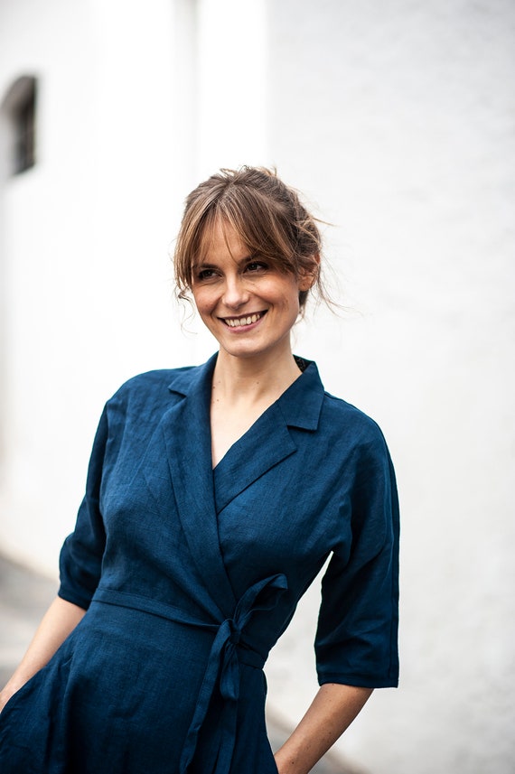 Casual wrap dress uk deals