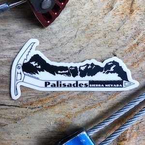 North Palisade Mountaineering Climbing Sticker