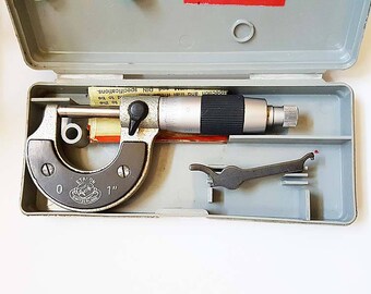 Vintage Etalon Pierre Roch Switzerland Micrometer