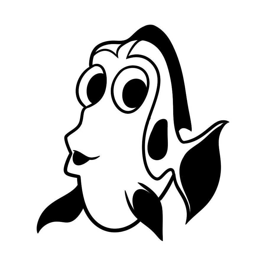 Dory Vinyl Decal | Etsy