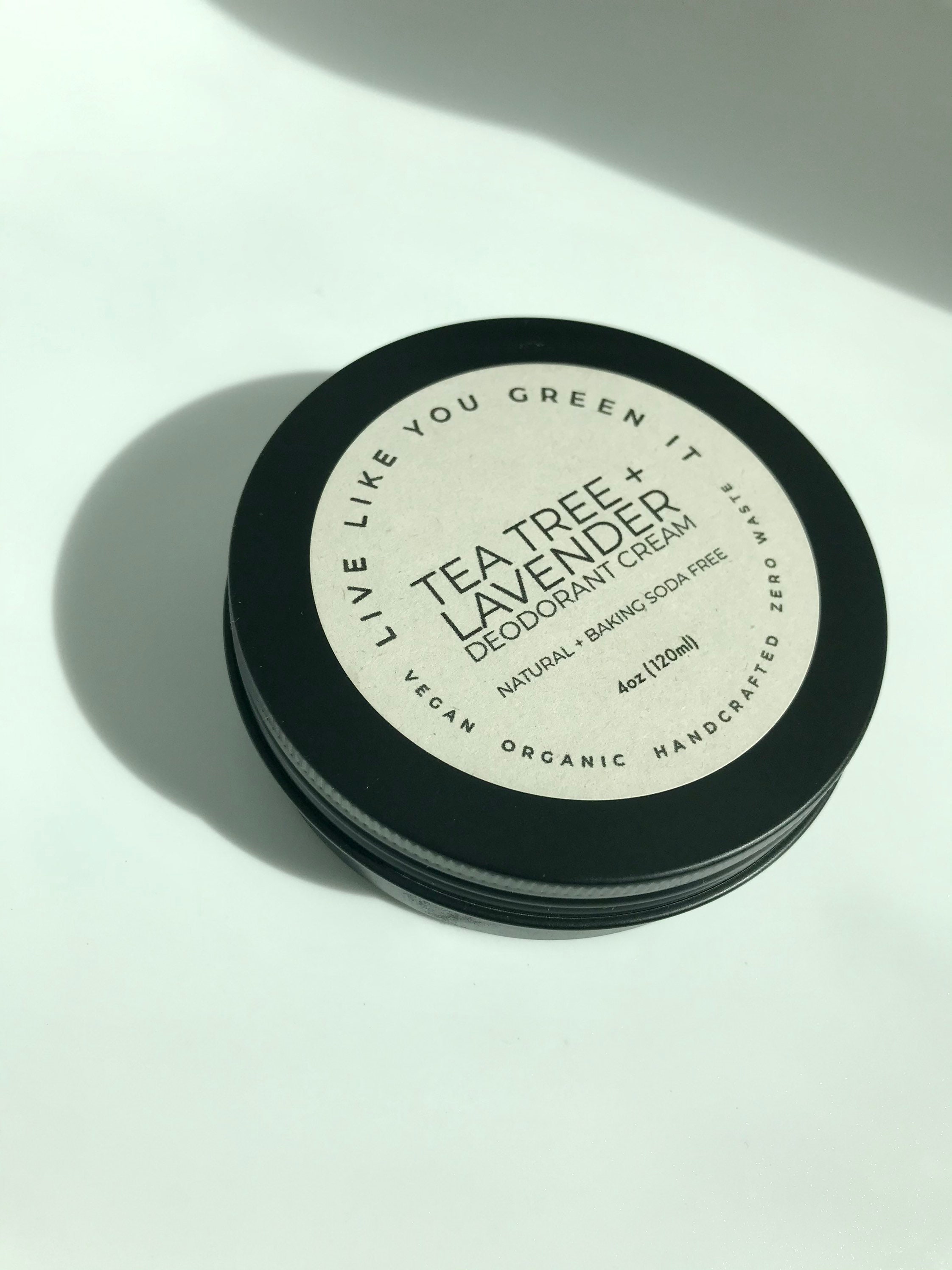 Natural Aluminum Free Deodorant Tea Tree Lavender Best Etsy